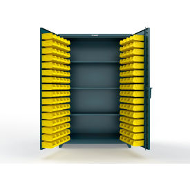 Strong Hold® Extra HD Bin Cabinet with SecuRam ScanLogic Smart Lock 48