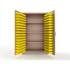 Strong Hold® Extra HD Bin Cabinet w/CompX Regulator Lock 48