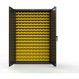 Strong Hold® Extreme Duty Industrial Slim-Line Cabinet with 187 Bins 48