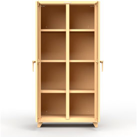 Stronghold Heavy Duty Double Shift Storage Cabinet 14 Gauge 36