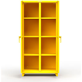Stronghold Heavy Duty Double Shift Storage Cabinet 14 Gauge 36