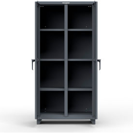 Stronghold Heavy Duty Double Shift Storage Cabinet 14 Gauge 36