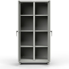 Stronghold Heavy Duty Double Shift Storage Cabinet 14 Gauge 36