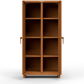 Stronghold Heavy Duty Double Shift Storage Cabinet 14 Gauge 36