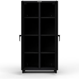 Stronghold Heavy Duty Double Shift Storage Cabinet 14 Gauge 36