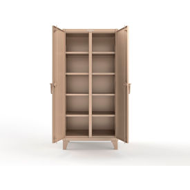 Strong Hold® Double Shift Storage Cabinet 12 Gauge 36