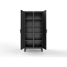 Strong Hold® Double Shift Storage Cabinet 12 Gauge 36