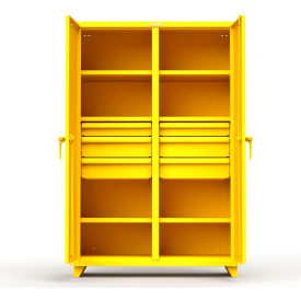 Stronghold HD Double Shift Storage Cabinet with 6 Drawers 14 Gauge 48