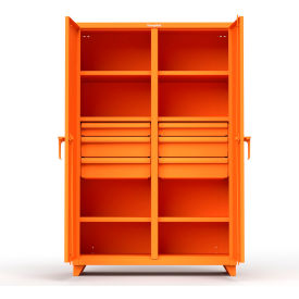 Stronghold HD Double Shift Storage Cabinet with 6 Drawers 14 Gauge 48