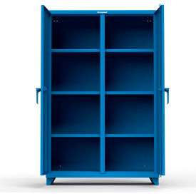 Stronghold Heavy Duty Double Shift Storage Cabinet 14 Gauge 48