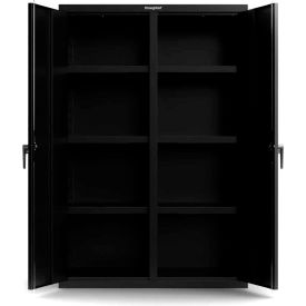 Stronghold Heavy Duty Double Shift Cabinet 6 Shelves 18 Gauge 48
