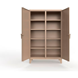 Strong Hold® Double Shift Storage Cabinet 12 Gauge 48
