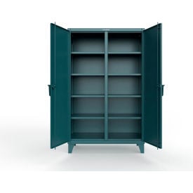 Strong Hold® Double Shift Storage Cabinet 12 Gauge 48