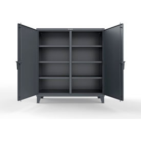 Strong Hold® Double Shift Storage Cabinet 12 Gauge 60