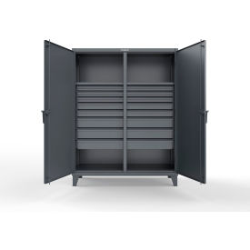 Strong Hold® Double Shift Storage Cabinet 12 Gauge 60