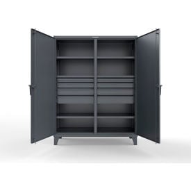 Strong Hold® Double Shift Storage Cabinet with 8 Drawers 60
