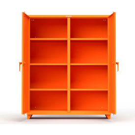 Stronghold Heavy Duty Double Shift Storage Cabinet 14 Gauge 60