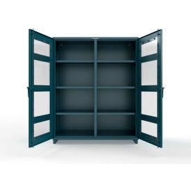Strong Hold® Double Shift Clear View Cabinet 14 GA 60