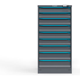 Strong Hold Modular Drawer Cabinet 9 Drawers (3 Sz.) 144 Comp. 30