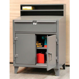 StrongHold Cabinet Shop Desk Compartment Riser 36