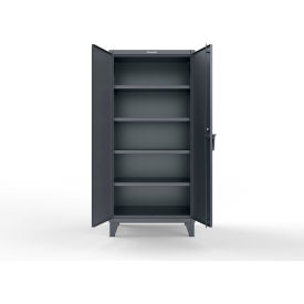 Strong Hold® Extreme Duty Cabinet w/3 Shelves CompX Regulator Lock 36