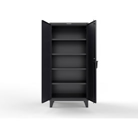 Strong Hold® Extreme Duty Cabinet w/3 Shelves CompX Regulator Lock 36