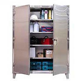 Stronghold Heavy Duty Stainless Steel Storage Cabinet 12 Gauge 36