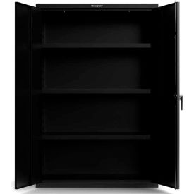 Stronghold Heavy Duty Cabinet with Electronic Lock & 3 Shelves18 Gauge 48