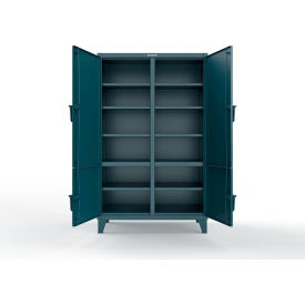 Strong Hold® Extreme Duty Cabinet with 4 Locking Doors 48