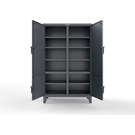 Strong Hold® Extreme Duty Cabinet with 4 Locking Doors 48