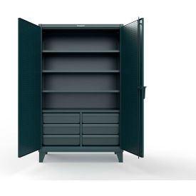 Strong Hold® Extreme Duty Cabinet w/4 Slide-Out Shelves & 6 Drawers 48