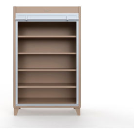 Strong Hold® Extreme Duty Cabinet with Roll-Up Door & 4 Shelves 48