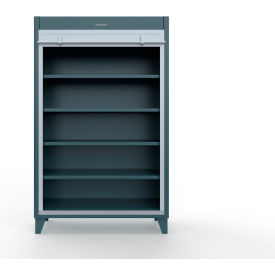 Strong Hold® Extreme Duty Cabinet with Roll-Up Door & 4 Shelves 48