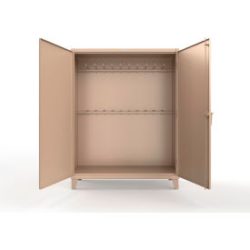 Strong Hold® ED Steel Storage Cabinet with 20 Hooks 60