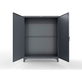 Strong Hold® ED Steel Storage Cabinet with 20 Hooks 60