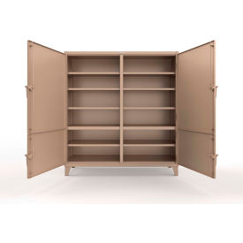 Strong Hold® Extreme Duty Cabinet with 4 Locking Doors 60