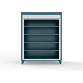 Strong Hold® Extreme Duty Cabinet with Roll-Up Door 4 Shelves 60