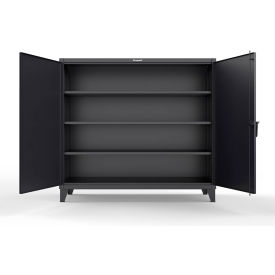 Strong Hold® Extreme Duty Cabinet with 3 Deep Shelves 72