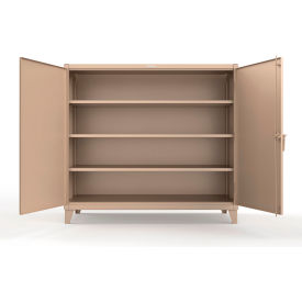 Strong Hold® Extreme Duty Cabinet with 3 Extra Deep Shelves 72
