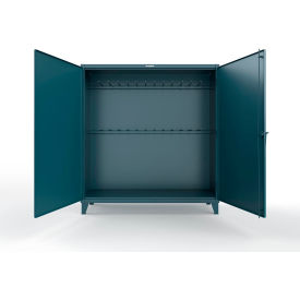 Strong Hold® Extreme Duty Rigging Cabinet with 24 Hooks 72