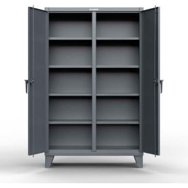 Stronghold HD Independent Locking Cabinet with SS Double Door 12 Gauge 72