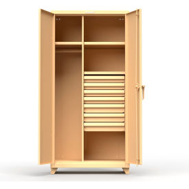 Stronghold Industrial Uniform Cabinet with 7 Drawers 36