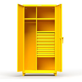 Stronghold Industrial Uniform Cabinet with 7 Drawers 36