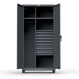 Stronghold Industrial Uniform Cabinet with 7 Drawers 36
