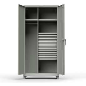 Stronghold Industrial Uniform Cabinet with 7 Drawers 36
