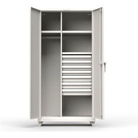 Stronghold Industrial Uniform Cabinet with 7 Drawers 36