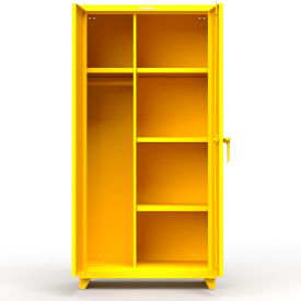 Stronghold Industrial Uniform Cabinet with 4 Shelves 36