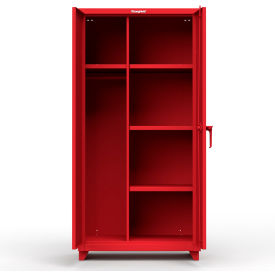 Stronghold Industrial Uniform Cabinet with 4 Shelves 36