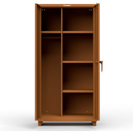 Stronghold Industrial Uniform Cabinet with 4 Shelves 36