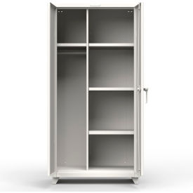 Stronghold Industrial Uniform Cabinet with 4 Shelves 36